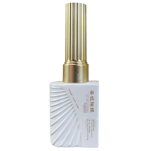 美甲爆闪白开水玻璃珠猫眼胶新款加密细磁粉裸色小灯泡猫眼甲油胶