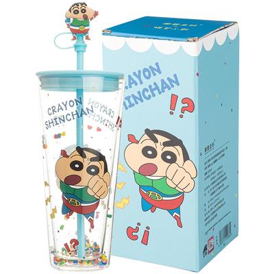 【摩登主妇&蜡笔小新】玻璃水杯