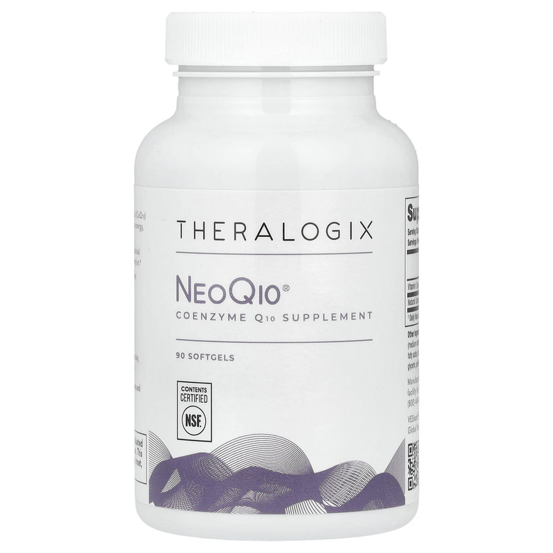 Theralogix高生物利用度辅酶Q10吸收率提升心脏健康细胞能量