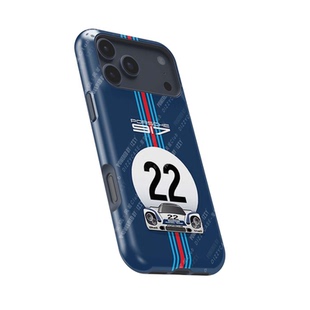 DIZZY 勒芒22号赛车马天尼配色917同款涂装半包全包双层 手机壳 适用于保时捷马天尼车队