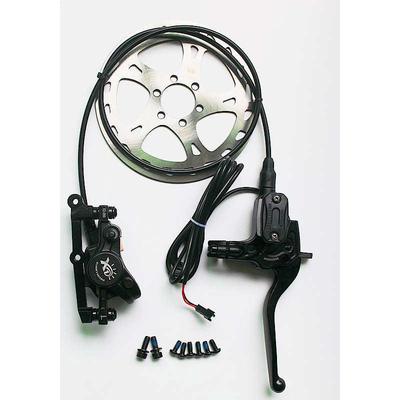 代驾折叠电动自行车断电大油刹改装把手油管刹车片油刹总成