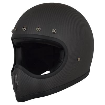 汤普森复古头盔四季通用全碳纤维