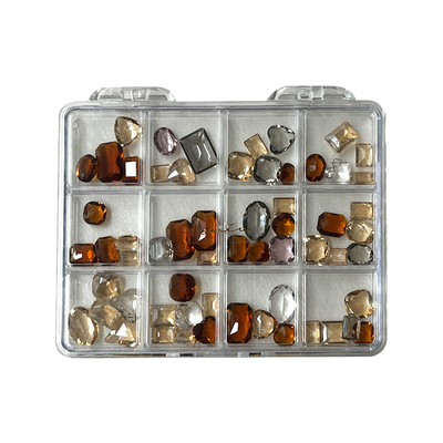 网红爆款高定K9尖底钻12格混装