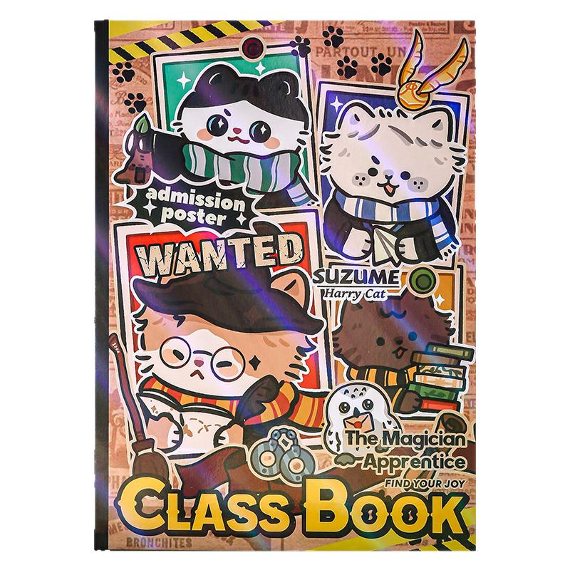 2025新款哈利波特卡通可爱同学录小学生六年级毕业纪念册留言手册高颜值创意ins活页本不撞款通讯录回忆告别
