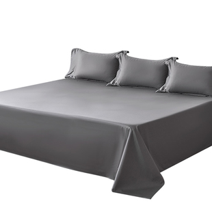 3米加大床单250x270全棉定制超大纯棉260x270炕单大尺寸2米4纯色