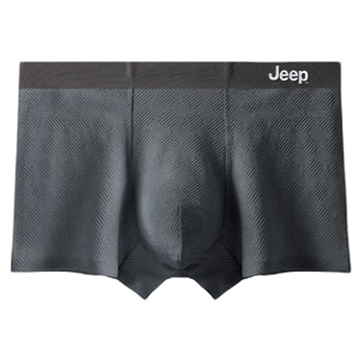 JEEP吉普男士纯棉内裤抑菌透气