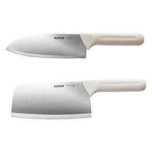 【新品】苏泊尔菜刀家用刀具厨房切菜切肉刀女士轻巧锋利单刀刀具