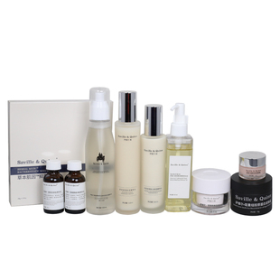 【甄选十件套装】SQ萨维尔琨氨基酸洁面卸妆油敏感肌眼霜面霜水乳