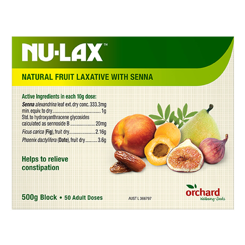【自营】澳洲Nulax乐康膏500g西梅片膳食纤维素肠道益生元果蔬膏