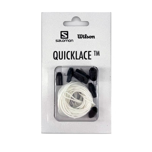 Salomon萨洛蒙Quicklace Kit快速鞋带越野跑步3D XT6鞋带黑白色