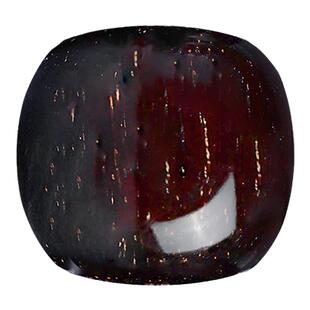 印度小叶紫檀散珠diy桶珠手串配饰木珠子单颗金星老料檀木老型珠