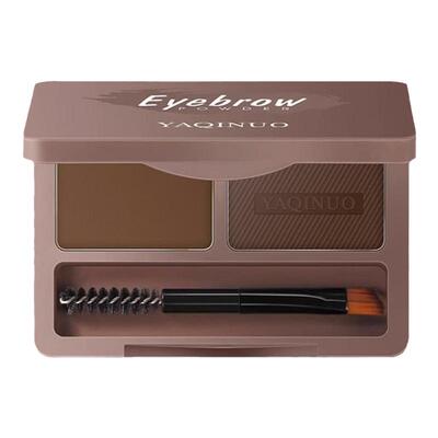 每个颜色都很实用！雅琪诺眉粉 双色防水防汗不易脱色 女眉笔新手