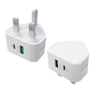 英标usb充电头20wPD快充适用英标苹果15手机华为typec快充5v2a英规充电器usb插头香港新加坡澳门英式插头usb