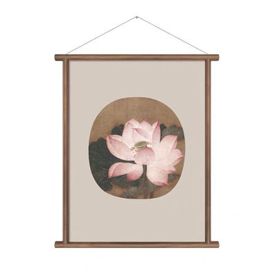 禅意新中式风实木墙壁挂画相框