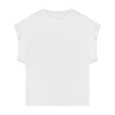 BLUE ERDOS 新款宽松圆领舒适纯棉短袖T恤女上衣B245H1040