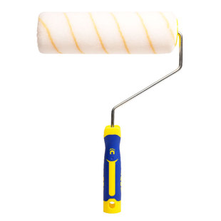 金邦丝光滚筒刷9寸细毛弹丝滚筒刷无缝平面短毛超细涂料油漆滚刷