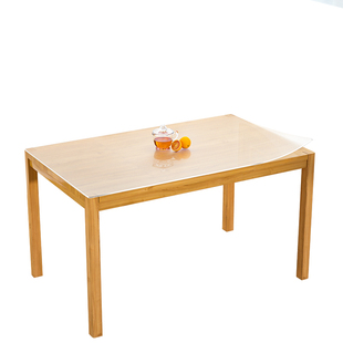 *【不泛黄】pvc餐桌垫软玻璃桌布免洗防水防油茶几透明桌面保护垫