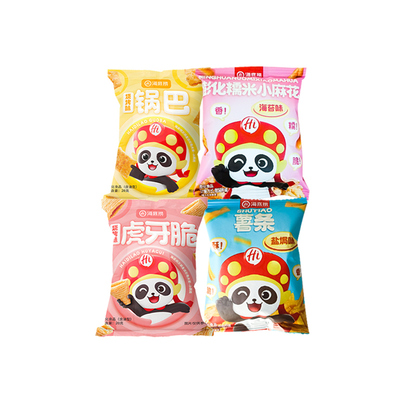 海底捞锅巴小零食网红休闲小吃