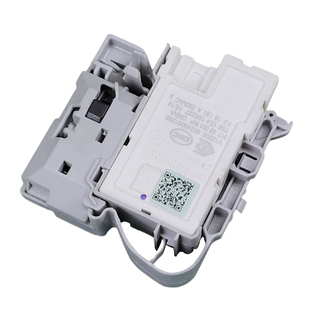 适用海尔滚筒洗衣机门锁0024000128/A/D/E微电子开关原装配件大全