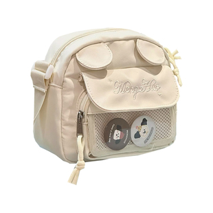 小食量透明吧唧痛包二次元软萌斜挎包包女可爱少女学生通勤手机包