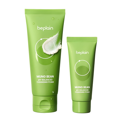 【618超级爆品】beplain绿豆洁面套盒深层清洁保湿80ml