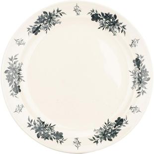 摩登主妇中式陶瓷盘子家用菜盘釉下彩餐具高级感西餐盘甜品早餐盘