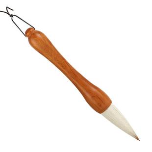 梅林笔庄特大号斗笔抓笔粗大短杆毛笔专业级写春联对联福字书法专用提斗大号初学者兼毫大楷大字大毛笔