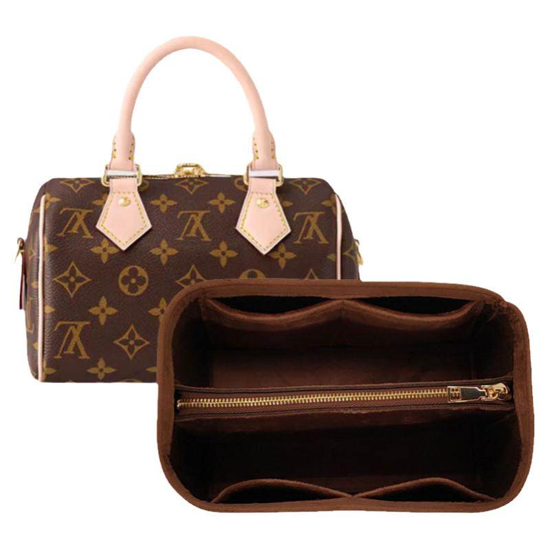 LV Speedy20 25内胆包内衬30收纳整理波士顿35枕头包中包内袋nano