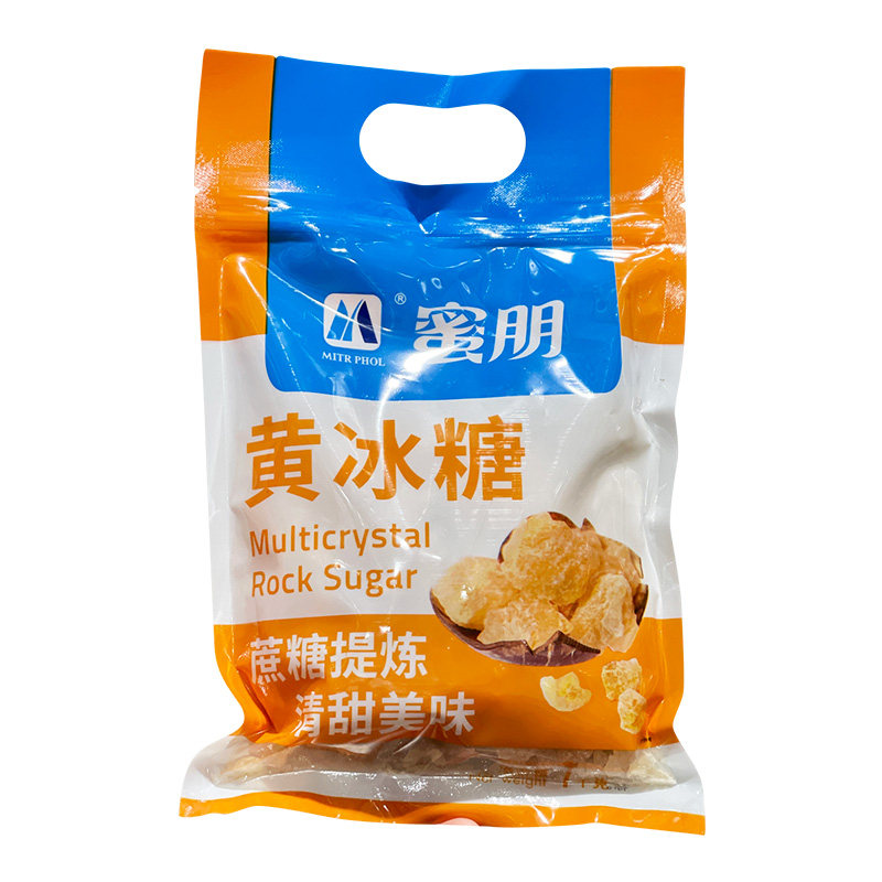 蜜朋正宗黄冰糖1kg甘蔗多晶糖块