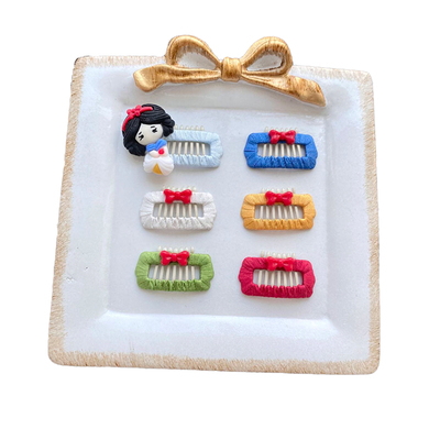 奥派派宠物发夹狗狗真丝碎发BB夹