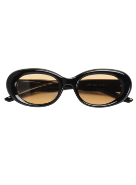 甜酷杀手风椭圆韩版偏光太阳镜