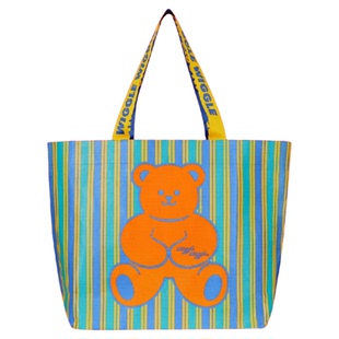 wiggle wiggle可回收购物袋便携收纳袋多功能手提彩色编制环保袋