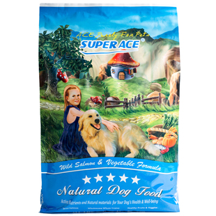 包邮ACE王牌三文鱼蔬菜狗粮12.7kg自然配方光环天然粮