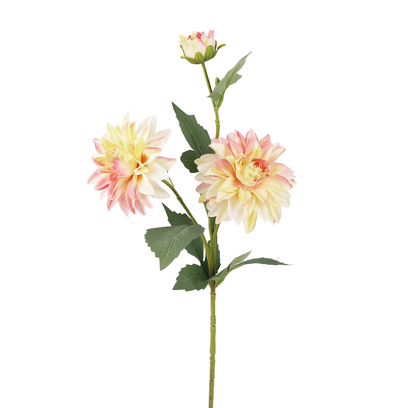 橘梦仿真大丽花桌面插花装饰摆件