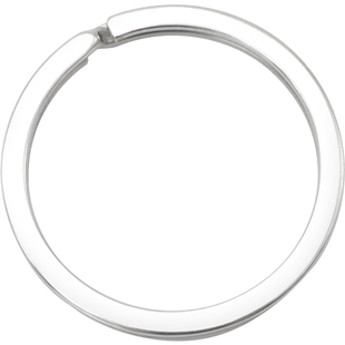 304不锈钢钥匙圈环DIY配件钥匙链圆形铁环金属锁匙环汽车钥匙扣