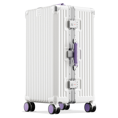 新款复古撞色高颜值大容量行李箱