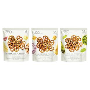 韩国直邮DELIGHT PROJECT零食低卡健康代餐蝴蝶饼干洋葱蒜香芝士