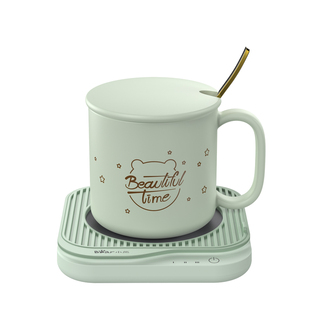 小熊暖杯垫三档恒温办公室热牛奶神器电热养生断电保护家用温奶器