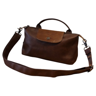 高级感小众包包男女2025新款超火单肩斜挎包复古小手提包饺子包潮