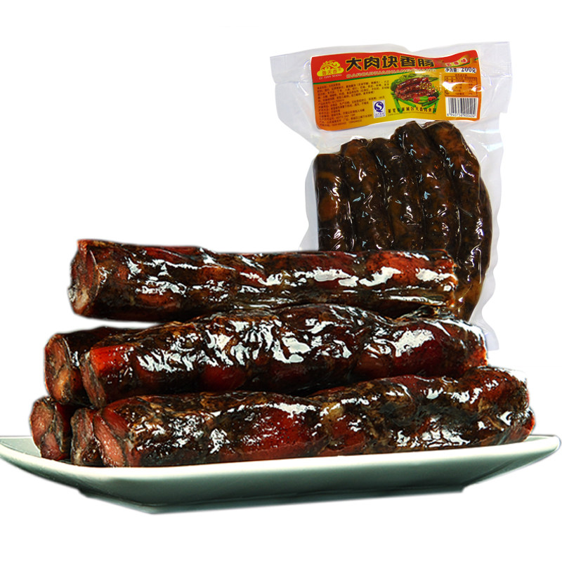 山东正宗口镇即食特产莱芜香肠