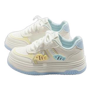 女童板鞋2025秋冬季加绒保暖儿童运动鞋中大童百搭休闲小白鞋防滑