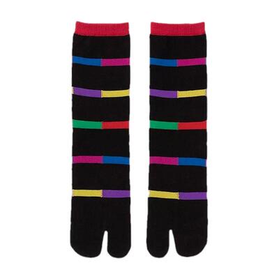 猪蹄分趾袜精梳棉个性女日系