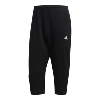 Adidas/阿迪达斯正品WUJI PANTS男士 锥形 梭织运动七分裤DY8766