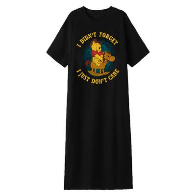 高个子大码遮肚子显瘦连衣裙胖mm夏装宽松纯棉过膝长款及踝t恤裙