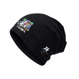 中国队2026米兰科尔蒂纳助威冬奥会包头帽子男女儿童装学生套头帽