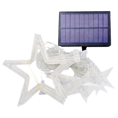 太阳能星月灯串窗帘串灯