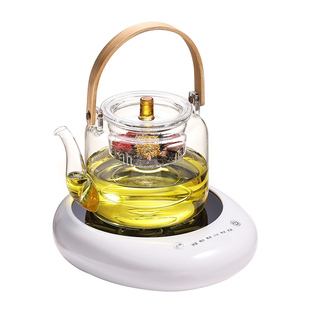 福也电陶炉煮茶器迷你小型电磁炉家用自动泡茶保温铁玻璃壶功夫茶