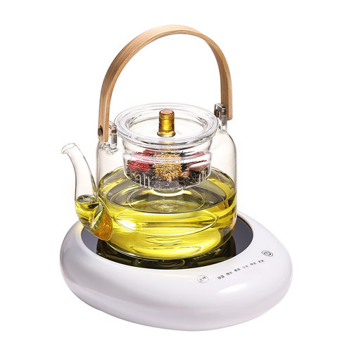 福也电陶炉煮茶器迷你小型电磁炉家用自动泡茶保温铁玻璃壶功夫茶