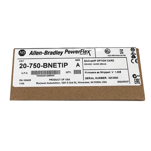 议价美国罗克韦尔Allen-Bradley20-750-BNETIP变频器配件全新质保