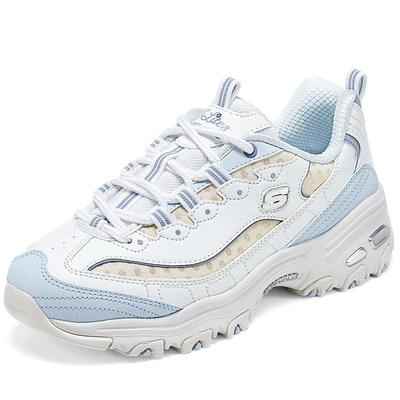 斯凯奇2025新品女士运动鞋女款休闲鞋透气时尚百搭设计150547